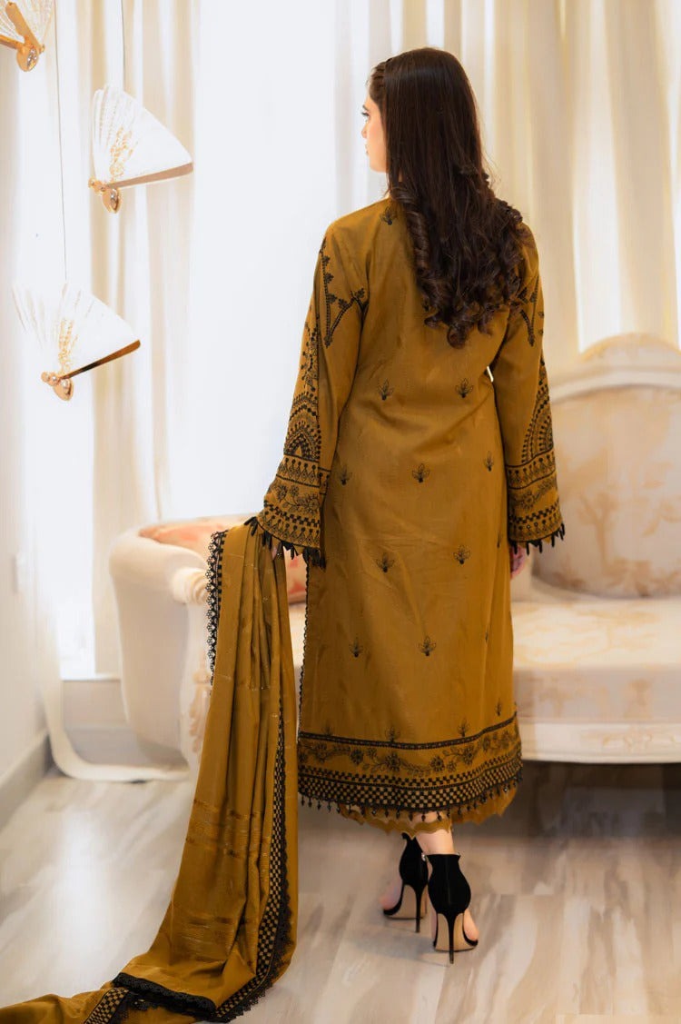 Embroidered salwar suit