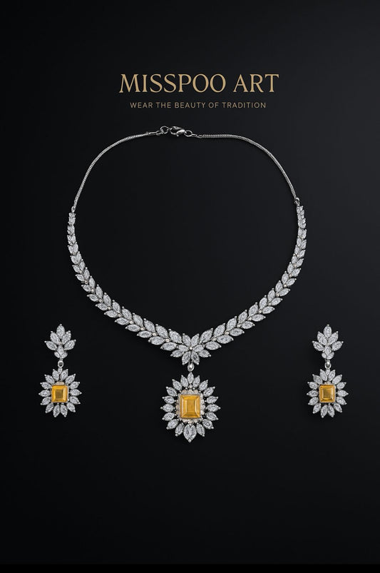 Diamond (AD )Neckless set