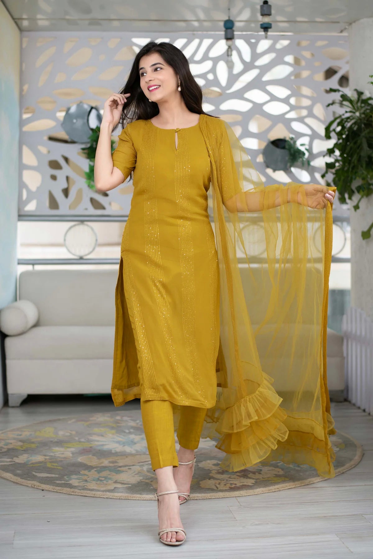 Yellow Lara 3 piece set